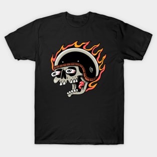 Skull Biker T-Shirt